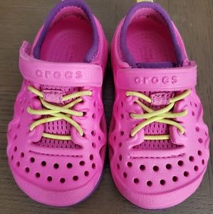 Crocs Swiftwater Play Shoes 6 Girls Pink